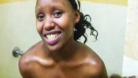 Shaggy Pornstar Cutie African Scene