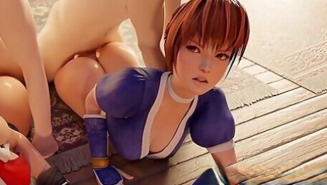 Busty Video Game Babes With Soft Cunt Gets A Big Thick Dick