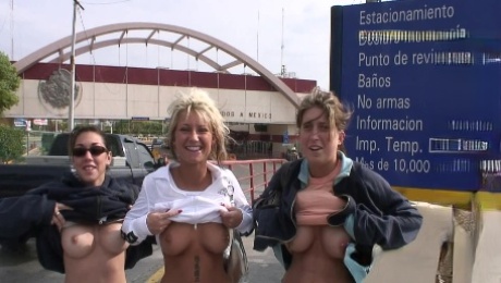 SpringBreakLife Video: Flashing At The Mexican Border