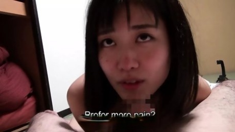 Nao Jinguji Japanese POV blowjob and selfshot sex Subtitles