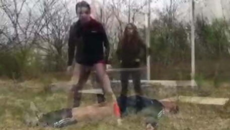 BALLBUSTING IN PARK