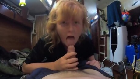 She Was More Than Happy To Sucking And Swallow
