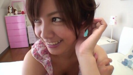 Nipponese raunchy wench hardcore porn video
