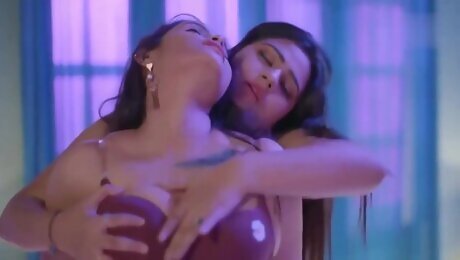 Naughty Indian lesbians breathtaking porn video